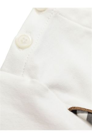 abito in cotone bianco BURBERRY KIDS | 8121221A1464